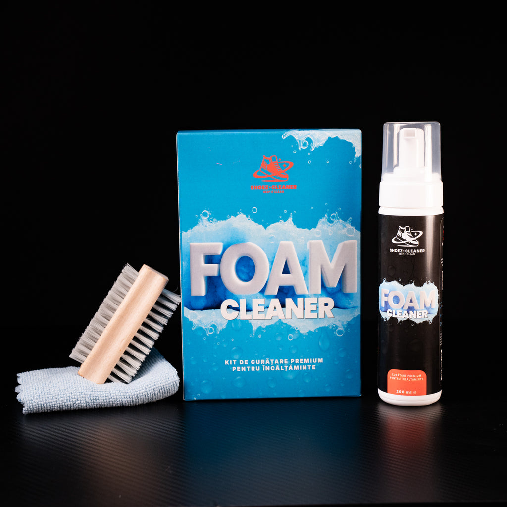 Kit profesional de curatare a incaltamintelor – Foam Cleaner