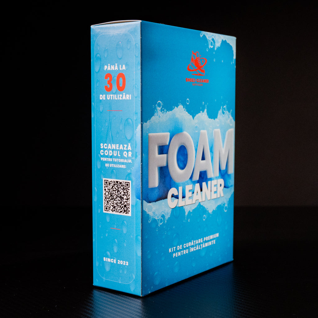 Kit profesional de curatare a incaltamintelor – Foam Cleaner