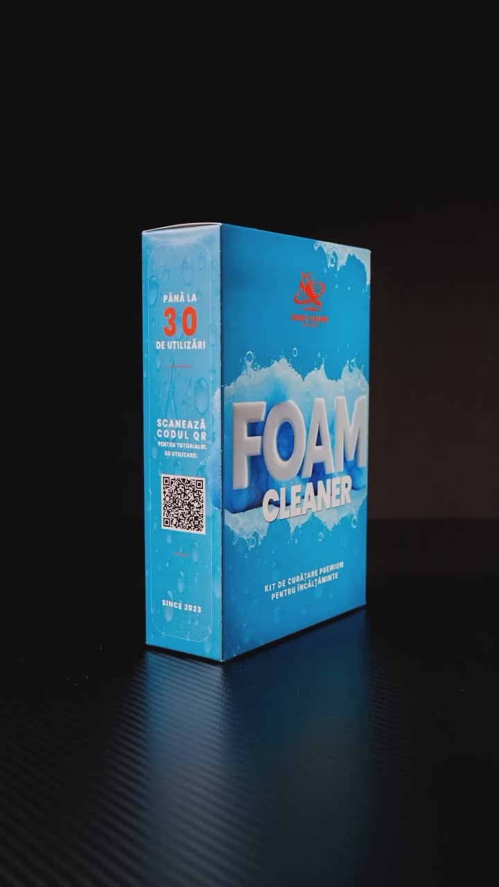 Kit profesional de curatare a incaltamintelor – Foam Cleaner Foam Cleaner | 200 ml